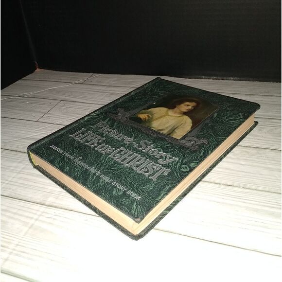 PICTURE STORY LIFE OF CHRIST Adapted from Egermeier's Bible Story Book 1940 HC - Picture 3 of 7